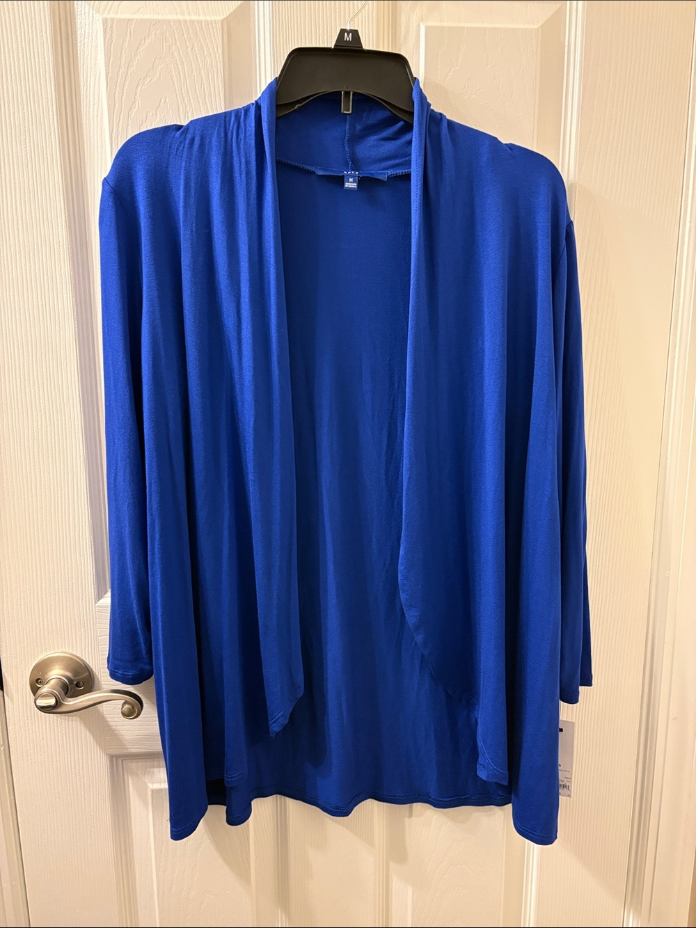 APT.9 Women's 3/4 Sleeve Cardigan Blue 3/4 Sleeve Size Medium NWT